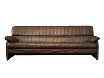 Sofa skórzana 4-osobowa, Niemcy, lata 70