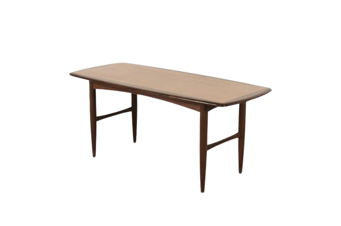 Teak Coffee Table, HMB Möbler Rörvik, Sweden, 1950s