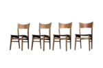 Set of 4 Modernist Chairs, Denmark, 1960s
