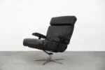 Leather office armchair, Germany, 1960s