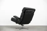 Leather office armchair, Germany, 1960s