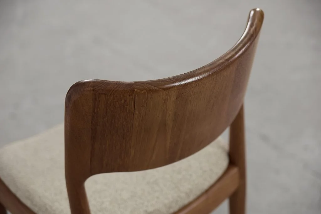 Set of 4 vintage chairs, Glostrup Møbelfabrik, Denmark, 1960s