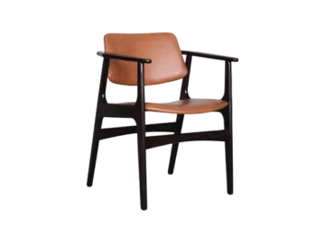 Office chair, mahogany, Denmark, 1960s
