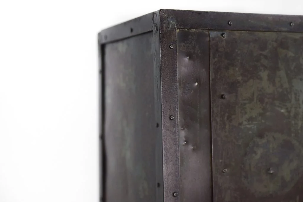 Metal industrial cabinet, 1950s
