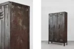 Metal industrial cabinet, 1950s