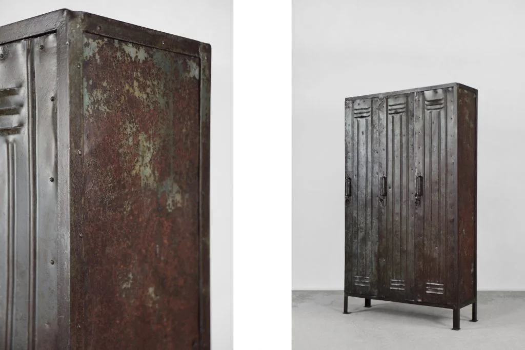 Metal industrial cabinet, 1950s
