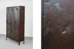 Metal industrial cabinet, 1950s