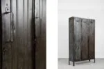 Metal industrial cabinet, 1950s