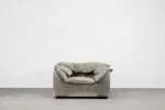 Monza leather armchair, designed by Jens Juul Eilersen, Niels Eilersen A/S, Denmark, 1970s