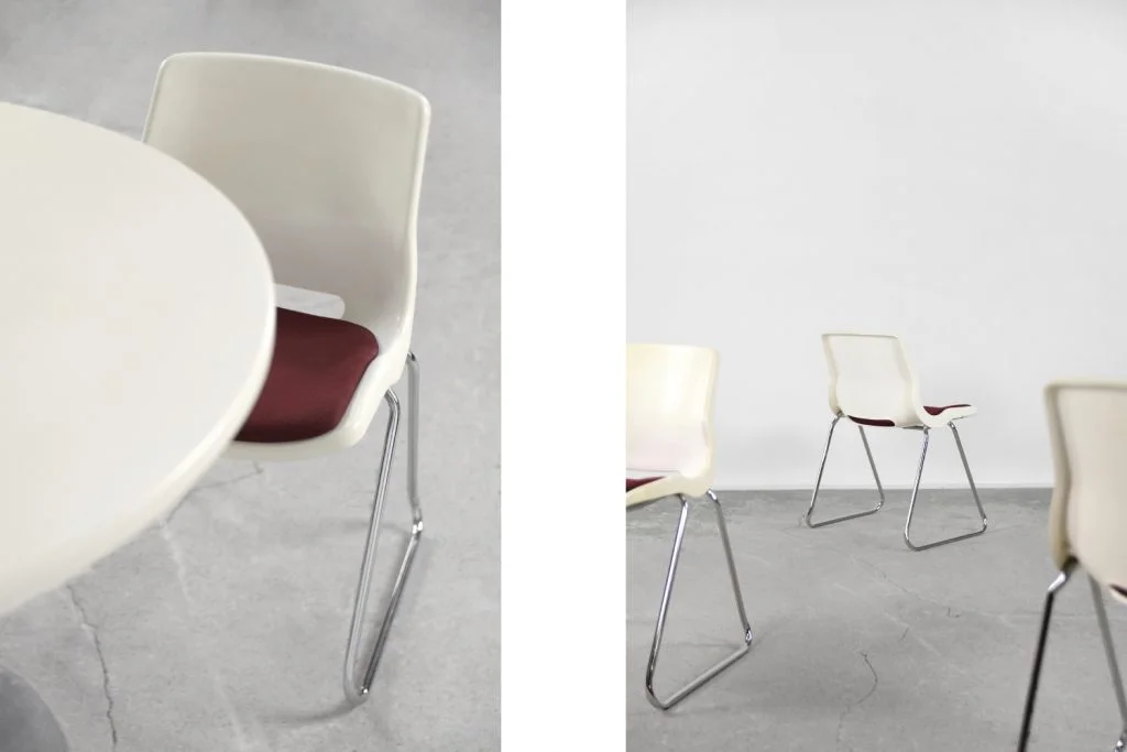 Modernist round table, Scandinavia, 1970s