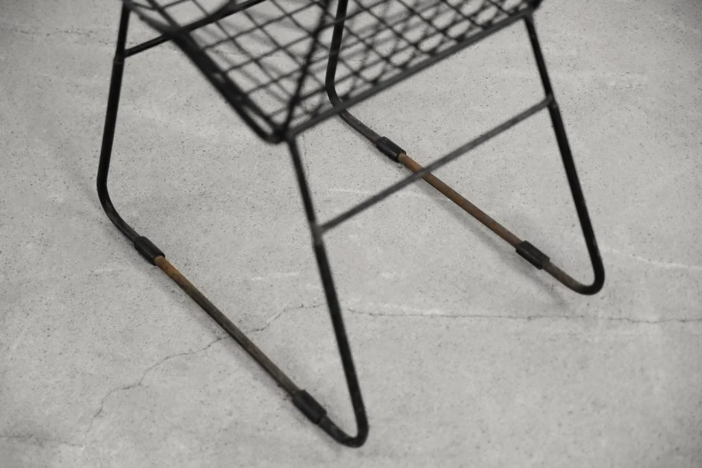 Set of 5 metal prototype chairs, Sweden, 1960s