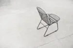 Set of 5 metal prototype chairs, Sweden, 1960s