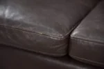 Skórzana sofa 3-osobowa, Dania, lata 60