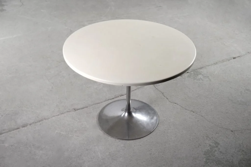 Modernist round table, Scandinavia, 1970s