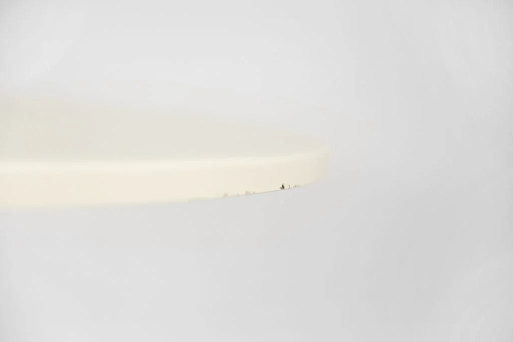 Modernist round table, Scandinavia, 1970s