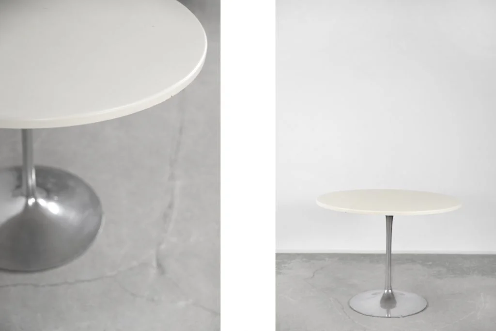 Modernist round table, Scandinavia, 1970s