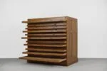 Large catalogue cabinet with drawers, 1930s