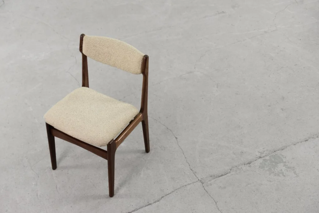 Set of 4 dining chairs, teak, Denmark, 1960s