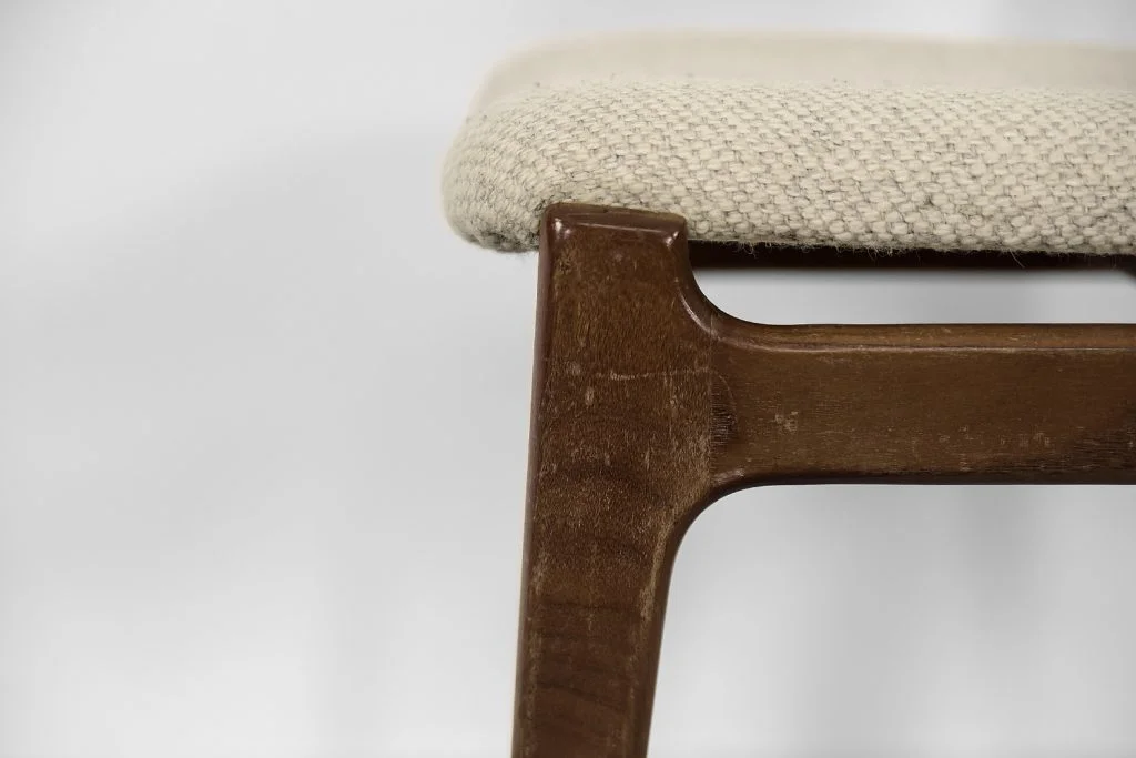 Set of 4 dining chairs, teak, Denmark, 1960s