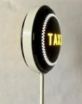 Lamp with Large TAXI Sign, 1990s