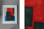 Lithograph, Osmund Hansen, Composition, 1980s