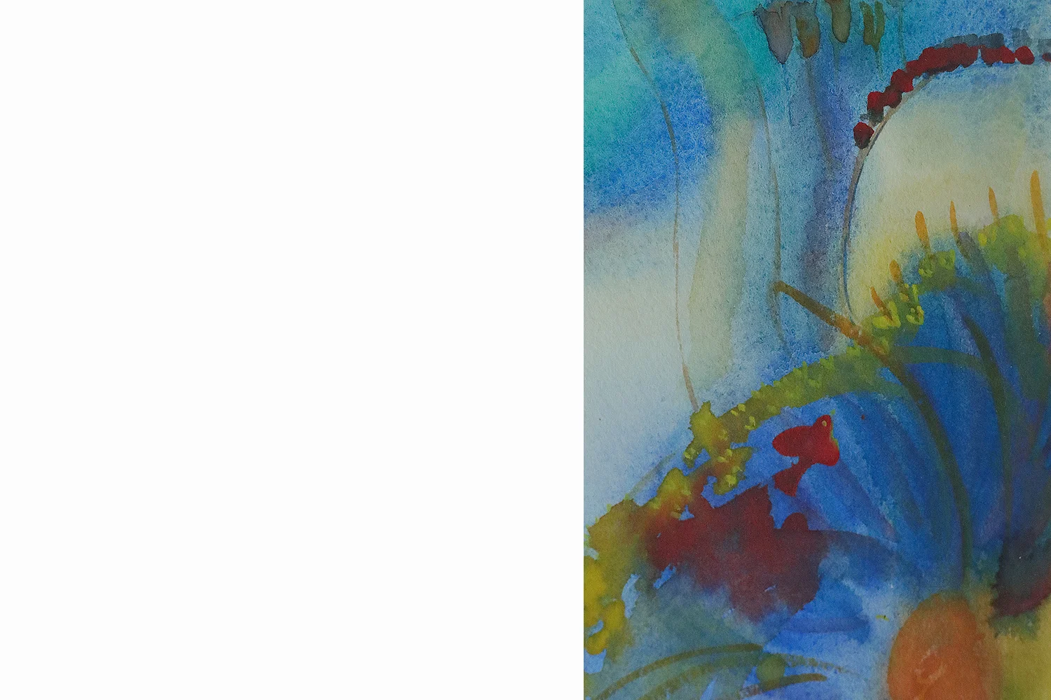 Watercolour, Frideborg Bryth, 1961