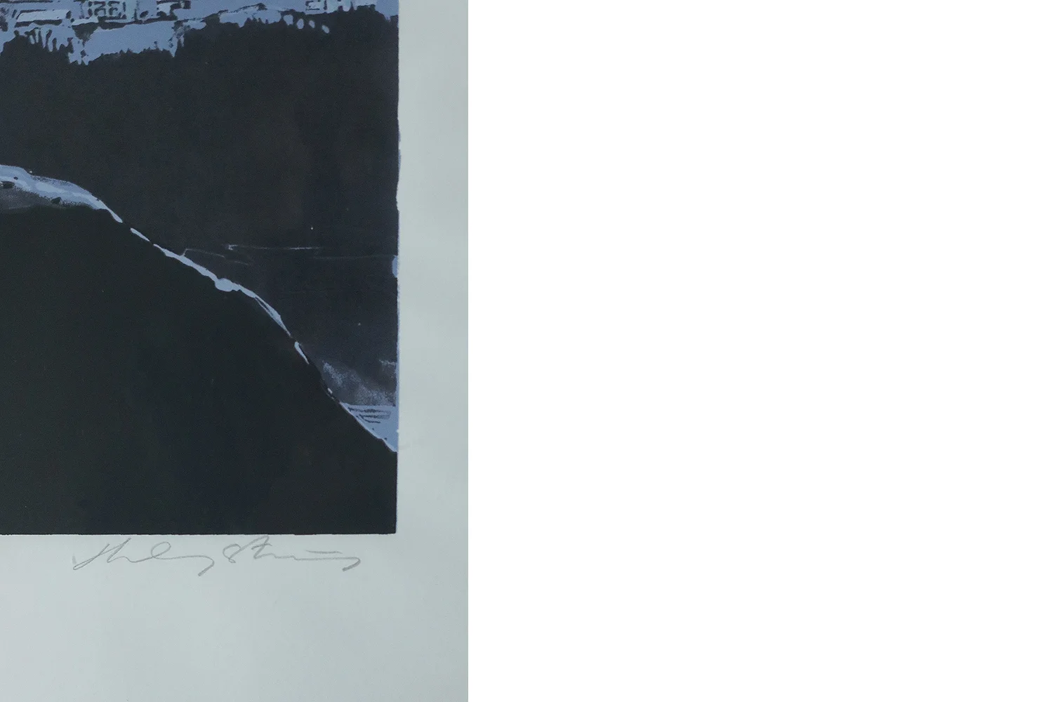 Colour lithograph, Hardy Strid, Composition, 1950s