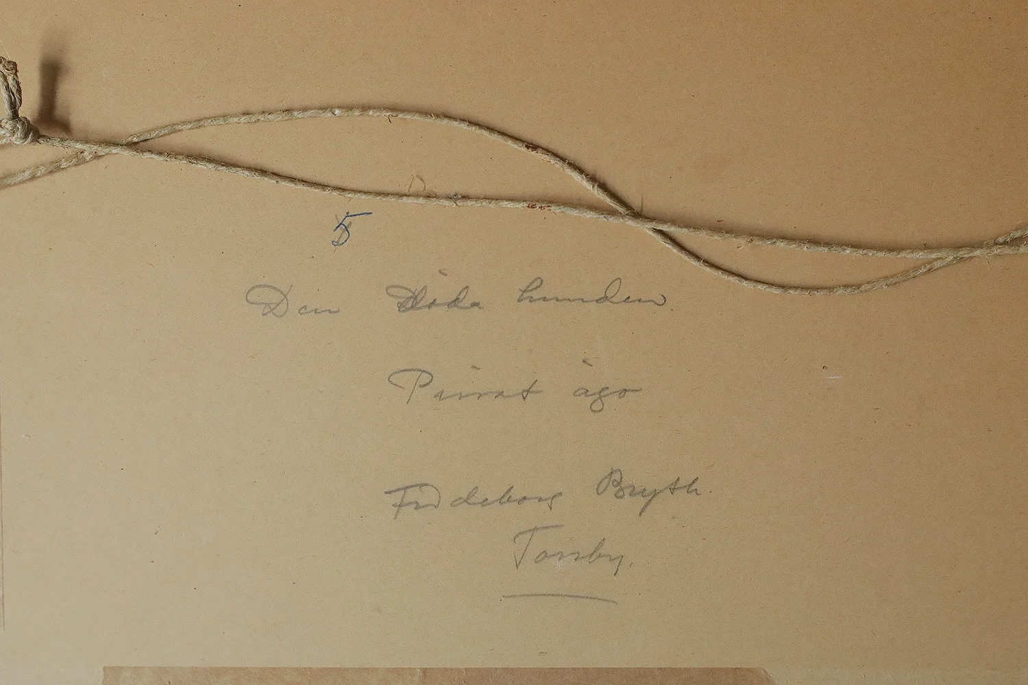 Gouache, Frideborg Bryth, 1961