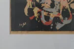 Colour lithograph, Hardy Strid, Joker I, 1966
