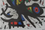 Colour lithograph, Joan Miró, Agora I, 1971