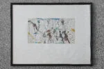 Colour etching, Armin Sandig, Schlümpfe, 1987