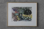 Mixed media on paper, Johan Adam Linneballe, Sommer I haven III, 1993