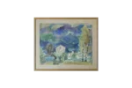 Watercolour, Frideborg Bryth, 1950s