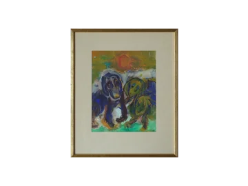 Gwasz, Frideborg Bryth, 1961