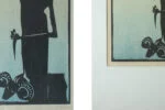 Linocut, Åke Holm, Biblical Motif, 1970s