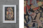 Colour lithograph, Hardy Strid, Joker I, 1966
