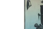 Linocut, Åke Holm, Biblical Motif, 1970s