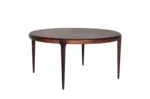 Round rosewood coffee table No. 283, designed by J. Andersen, C.F.C. Silkebørg, Denmark, 1960s