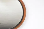 Teak mirror designed by Uno & Ostena Kristiansen, Luxus, Sweden, 1960s