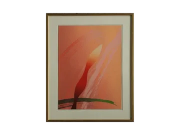 Serigrafia, Curt Hillfon, Amaryllis, lata 60