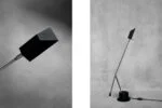 Minimalist desk lamp, Massive, Belgium, 1980s
