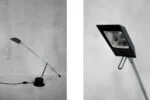 Minimalist desk lamp, Massive, Belgium, 1980s