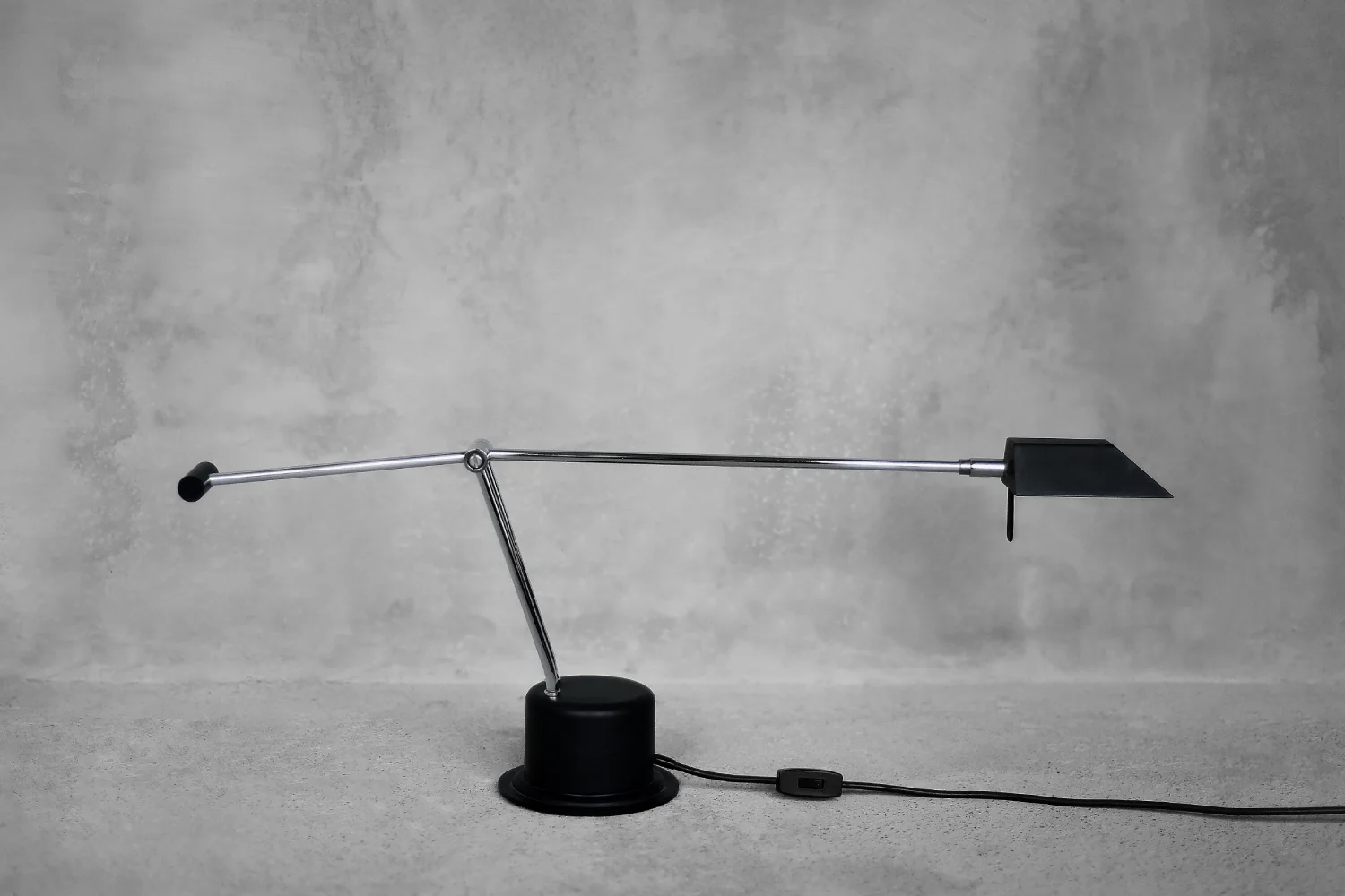 Minimalist desk lamp, Massive, Belgium, 1980s