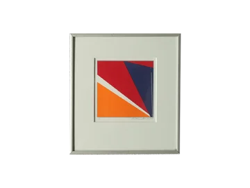 Kolorowa serigrafia, Ole Folmer Hansen, Composition, 1998