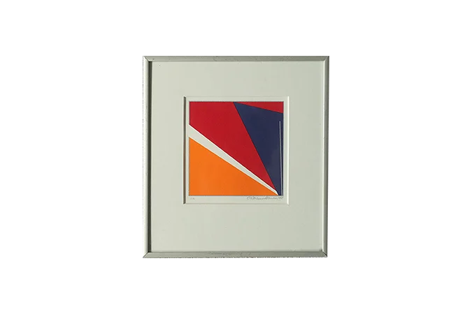 Kolorowa serigrafia, Ole Folmer Hansen, Composition, 1998