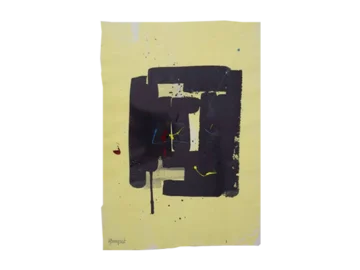 Litografia, Björn Rönnquist, Kompozycja, lata 80