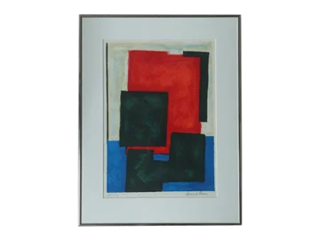 Litografia, Osmund Hansen, Composition, lata 80
