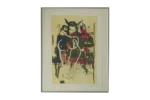 Colour lithograph, Poul Esting, Carmen
