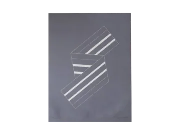 Colour lithograph, Eskil Hansson, Composition, 1976