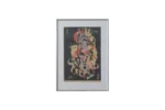 Colour lithograph, Hardy Strid, Joker I, 1966